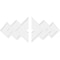 Ekena Millwork Zoe Architectural Grade PVC Ceiling Medallion, 40"W x 26 5/8"H x 3"ID x 12 1/2"C x 1"P, Two-Piece CMP40X26ZE2-03000 - alternate 3